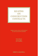 Keating on Construction Contracts 11th Edition, 3rd Supplement